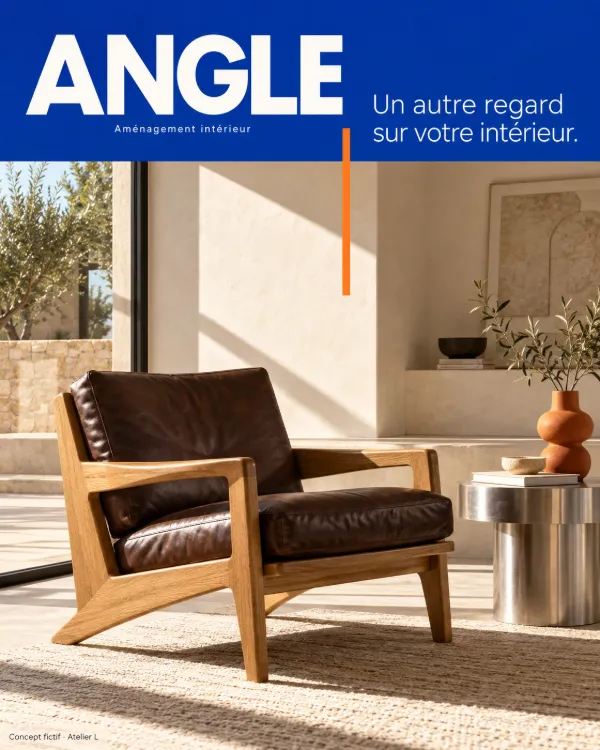 Visuel Angle, création fictive