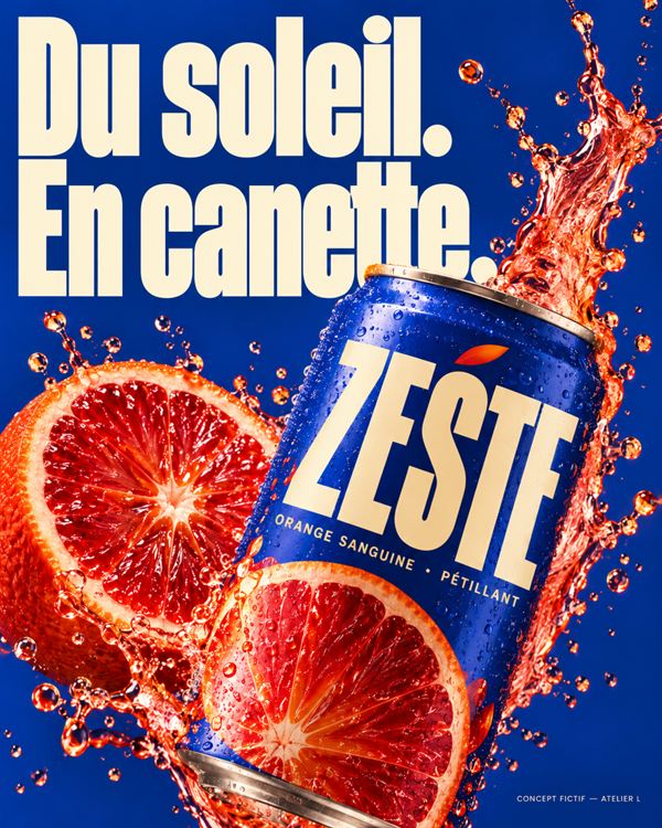 Visuel Zeste, création fictive